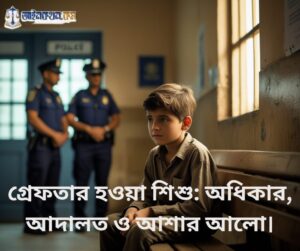 Child Act,গ্রেপ্তার হওয়া শিশু: অধিকার, আদালত ও আশার পথ ( শিশু আইন ২০১৩ )Child Act